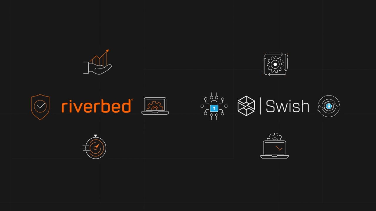 Riverbed and Swish logos