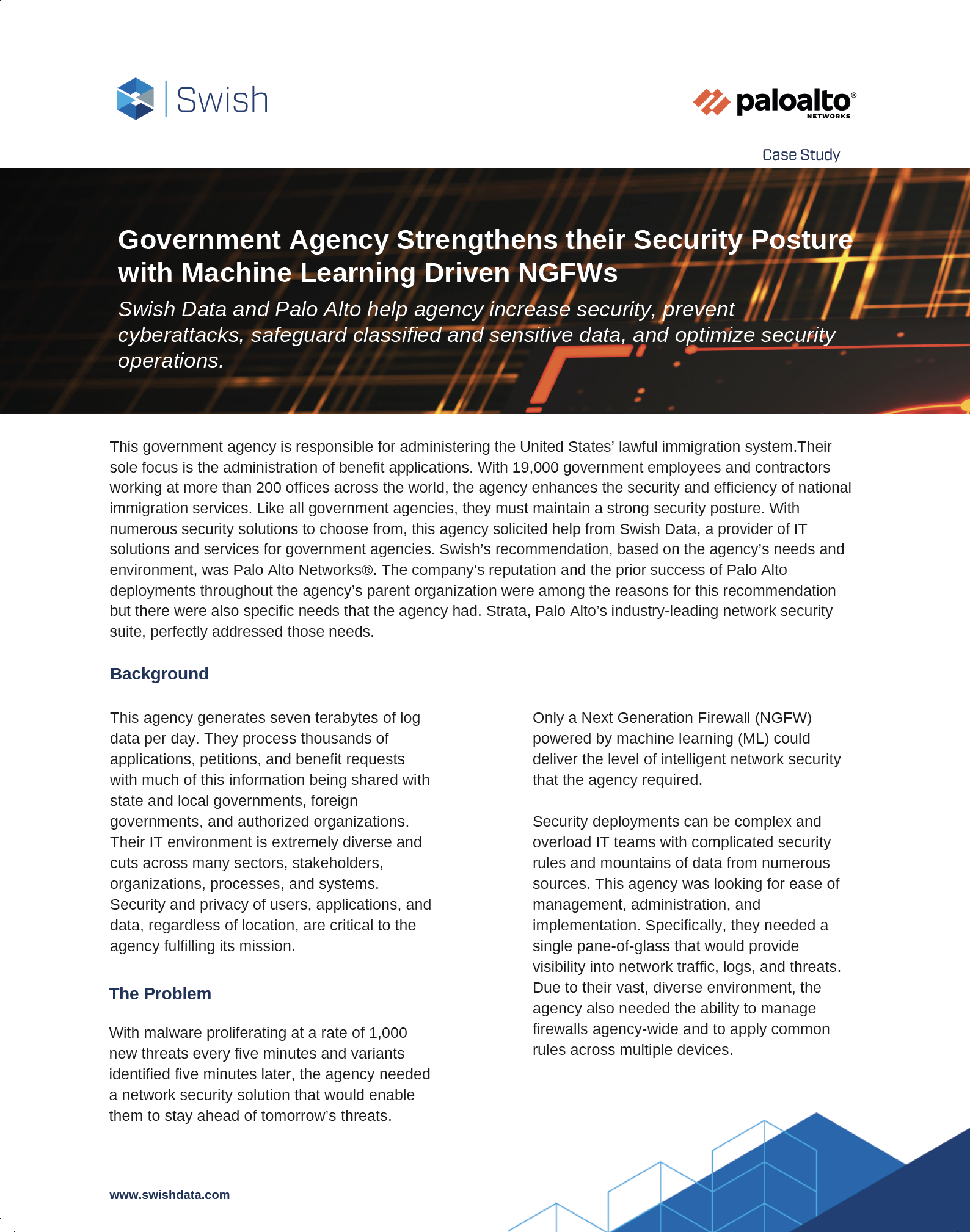 Government Agency case study cover page