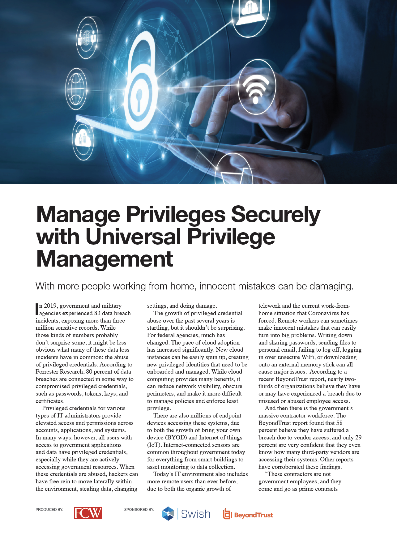 Universal Privilege Management pdf cover page