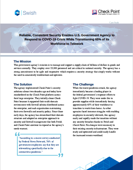 COVID-19 Crisis case study cover page